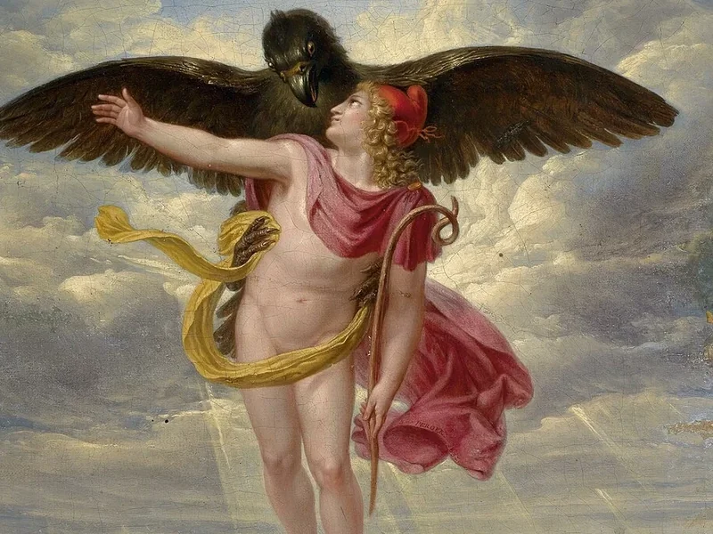 1778-Sigmund Ferdinand von Perger - Il rapimento di Ganimede